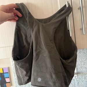 Athleta Olive Green Activewear Top